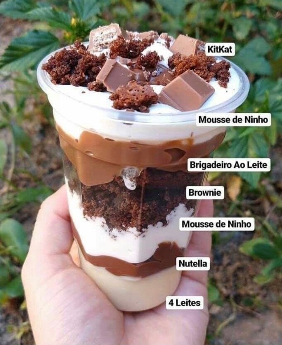 Fashion Receita de mousse de leite ninho💛