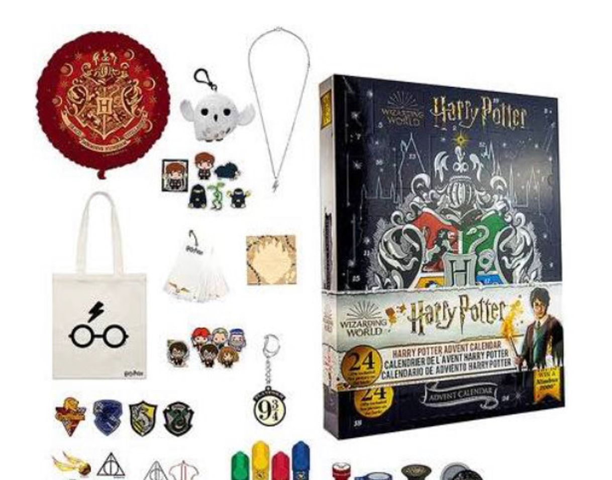 Moda calendário advento Harry Potter