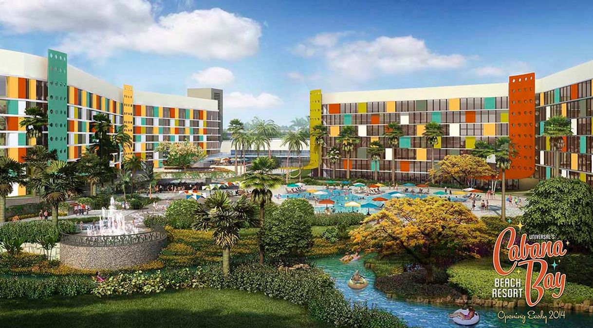 Place Universal's Cabana Bay Beach Resort