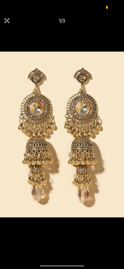 Fashion Pendientes dorado 