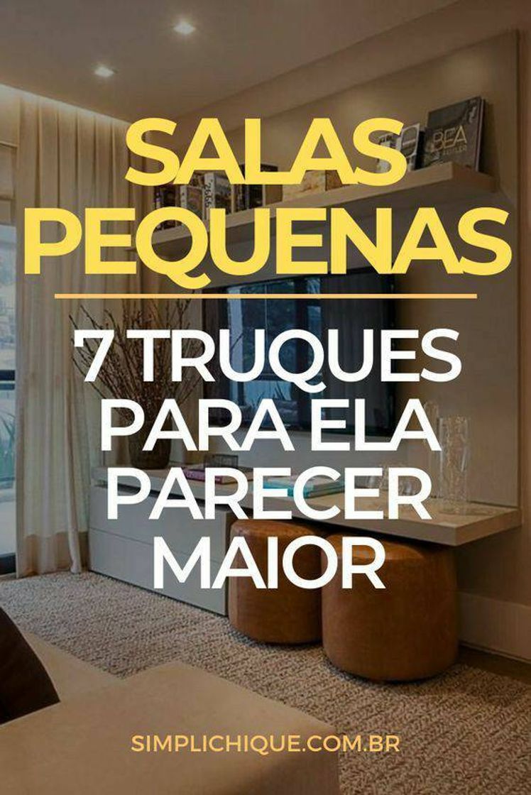 Social Torne sua sala pequena aparentemente maior, com 7 truques
