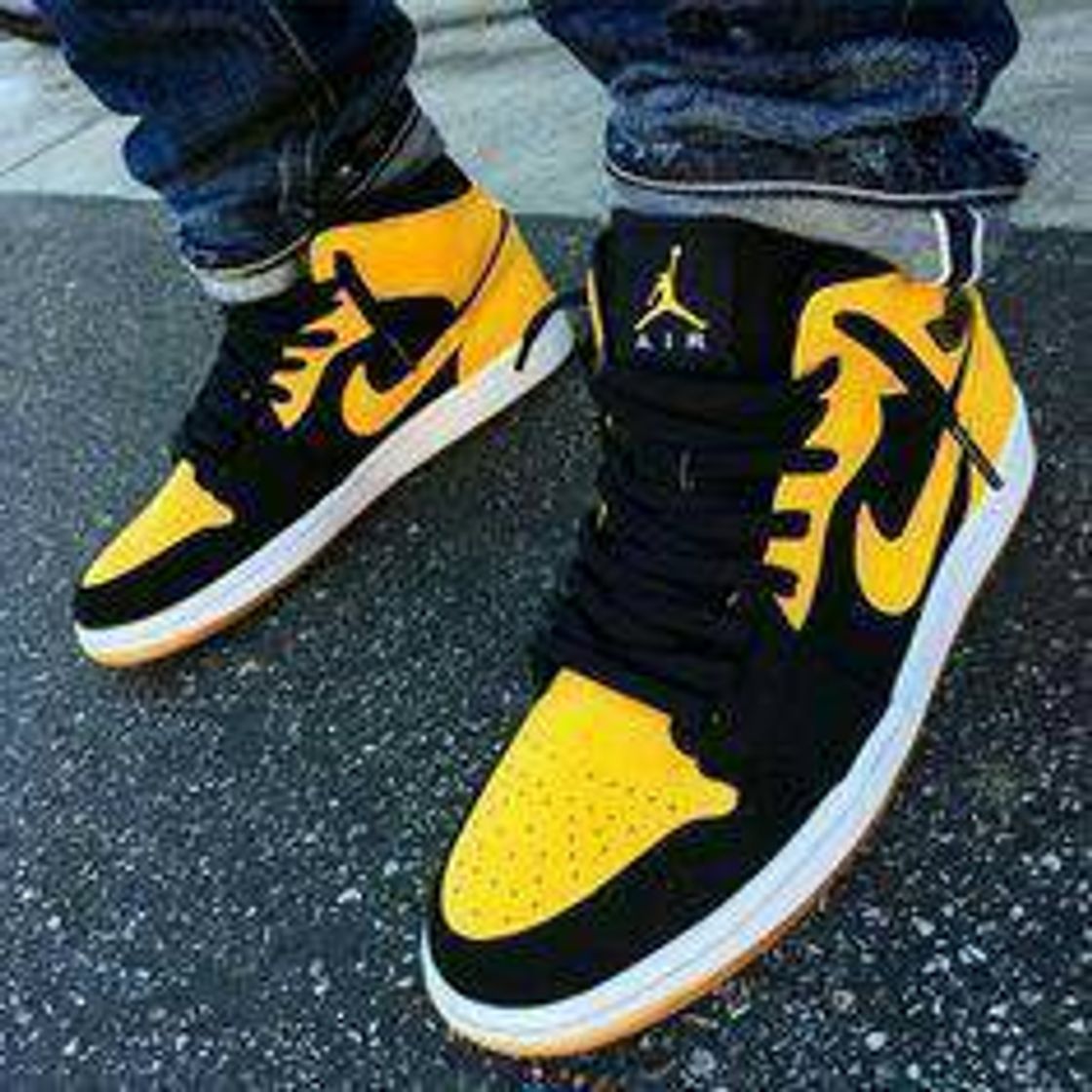 Fashion Jordan amarelo mais bonito que você vai ver hoje