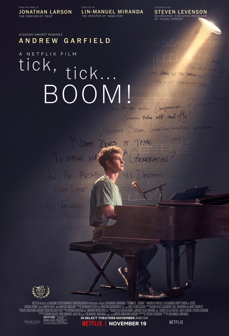 Movie tick, tick...BOOM! 