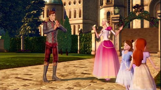 Barbie en las 12 princesas bailarinas - Melodía de Derek