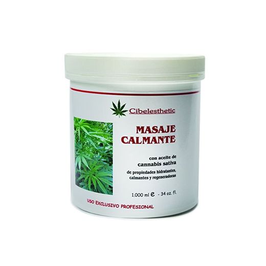 Crema Calmante con aceite de cannabis