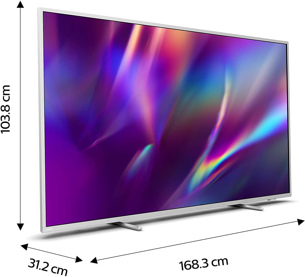 Social Televisor Philips Ambilight 43PUS8505/12, Smart TV de 43 pulgadas