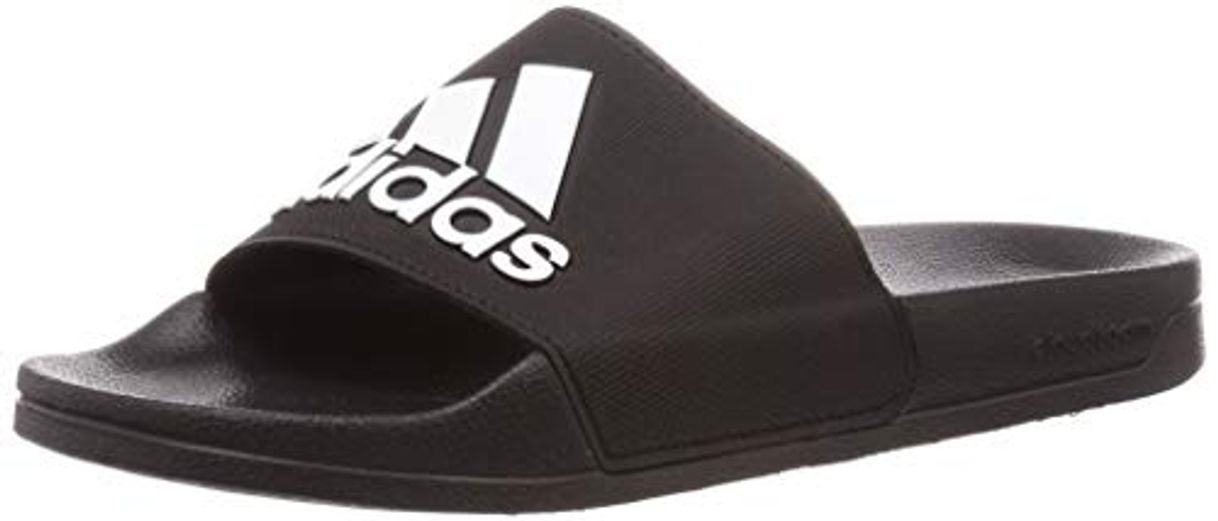 Fashion Adidas Adilette Shower - Zapatos de Playa y Piscina para Hombre, Negro,