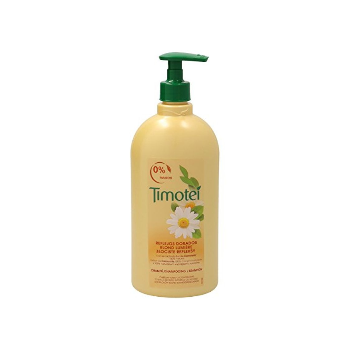 Social TIMOTEI champú reflejos dorados cabello rubio o con mechas bote 750 ml