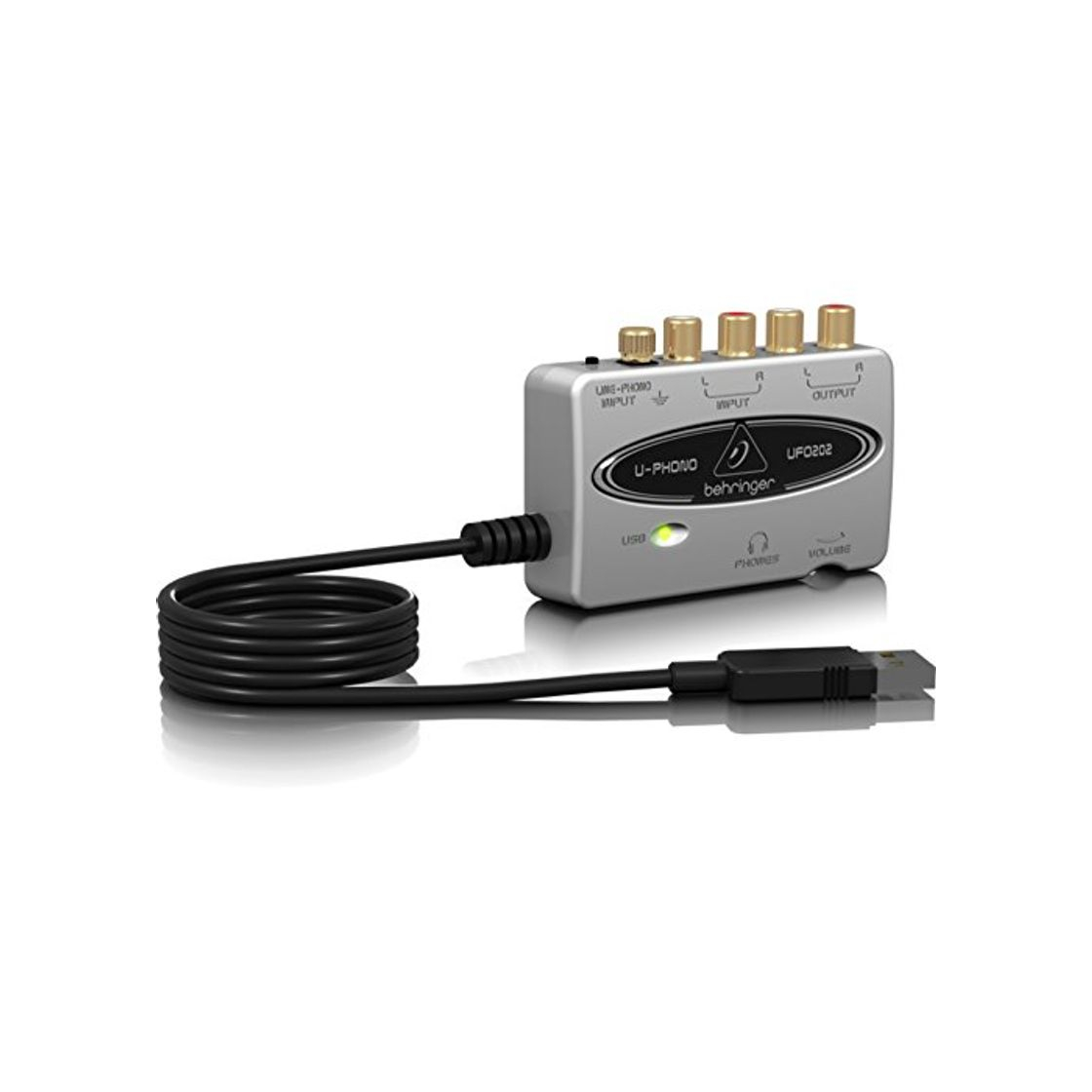 Producto UFO202 USB Interfase de audio preamplificador Phono integr