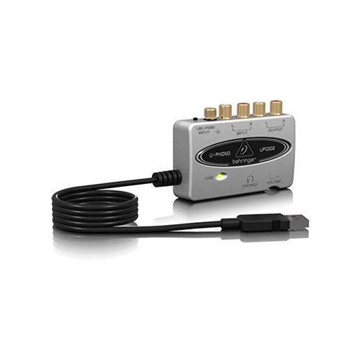 UFO202 USB Interfase de audio preamplificador Phono integr