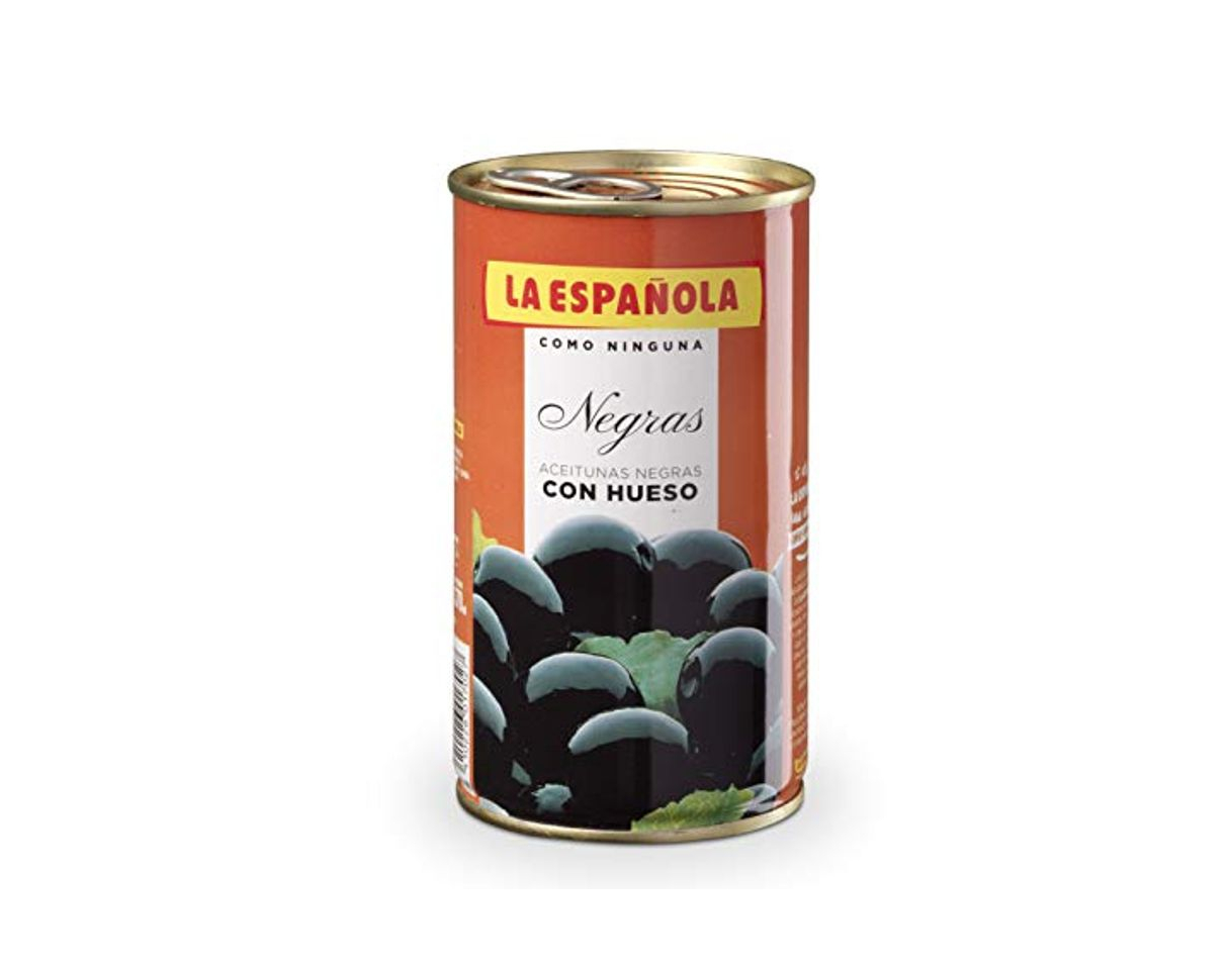 Products La Española - Aceituna Negra Con Hueso 185 gr