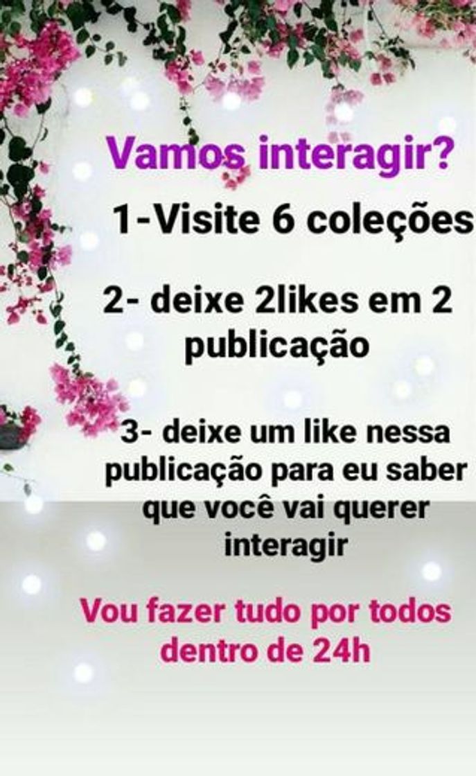 Moda Vamos interagir??