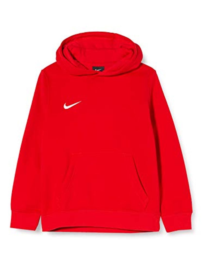 Social NIKE Y Hoodie Po FLC TM Club19 Sudadera, University Red/University Red/White/