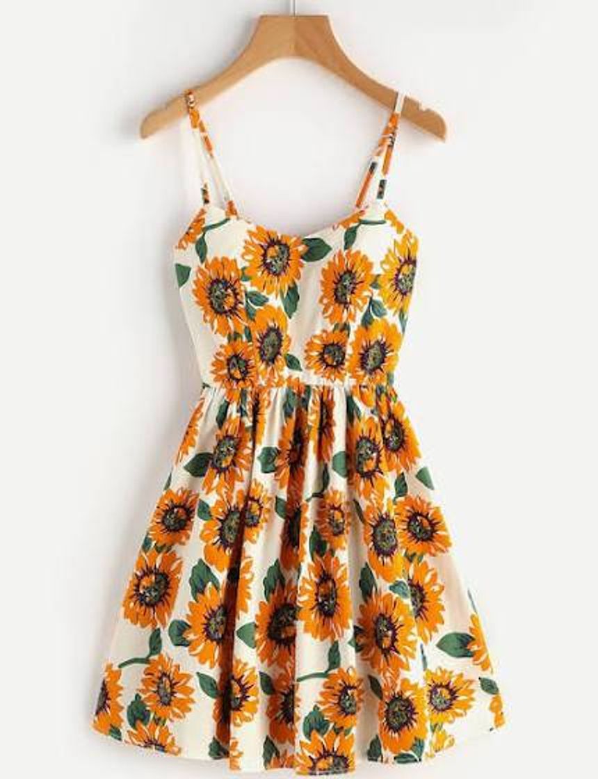 Moda Vestido Floral  🌻