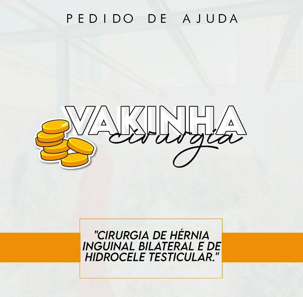 Fashion PEDIDO DE AJUDA - vakinha