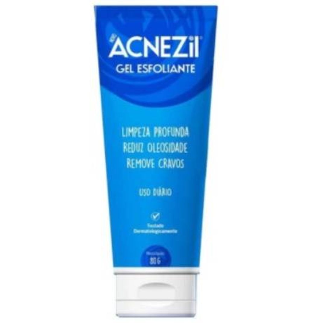 Moda Gel esfoliante de limpeza profunda acnezil.