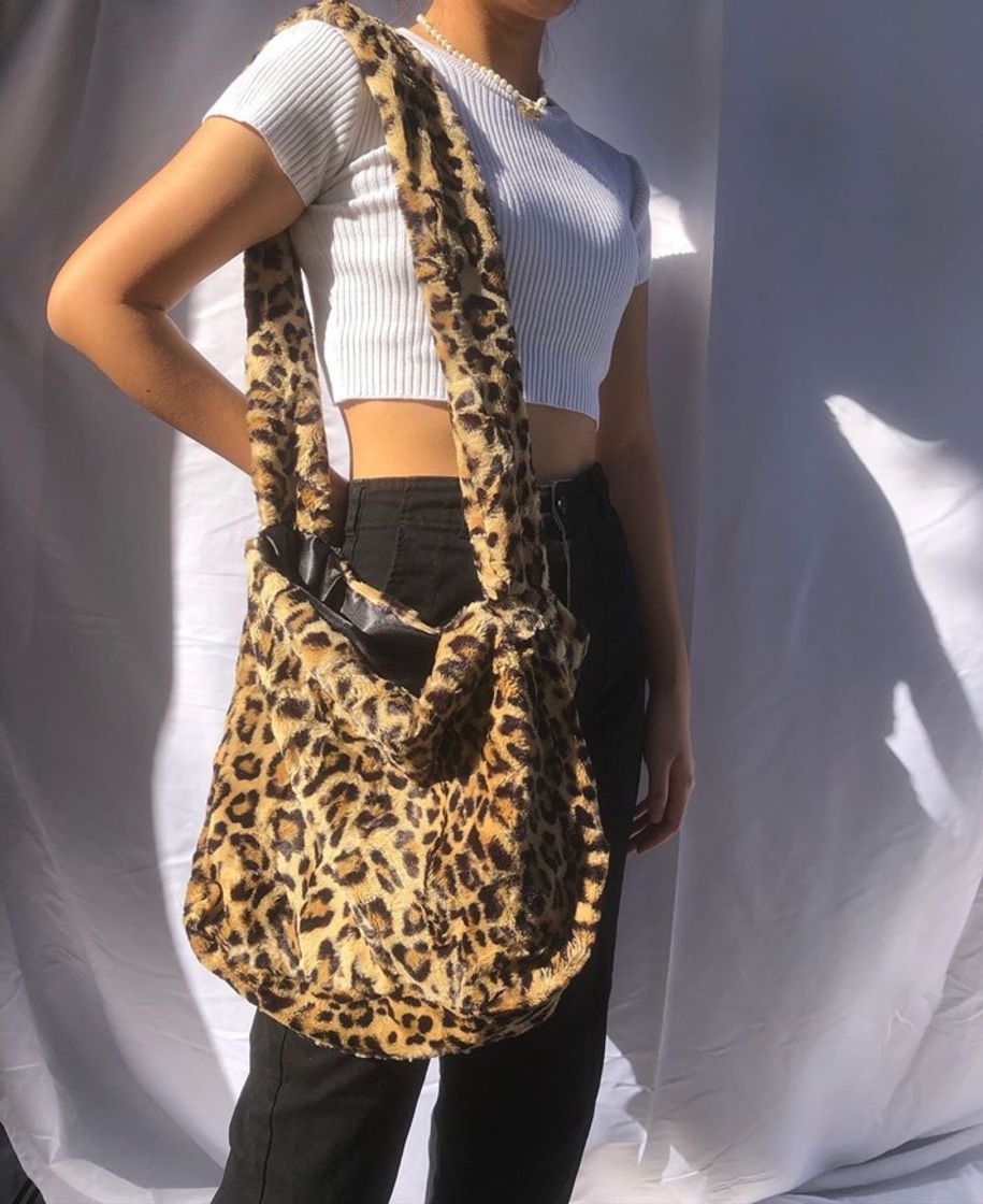 Moda soft cheetah print bag 🐆