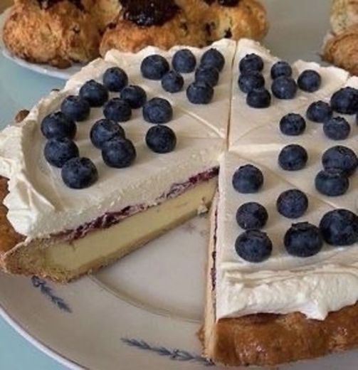 Torta de blueberry 
