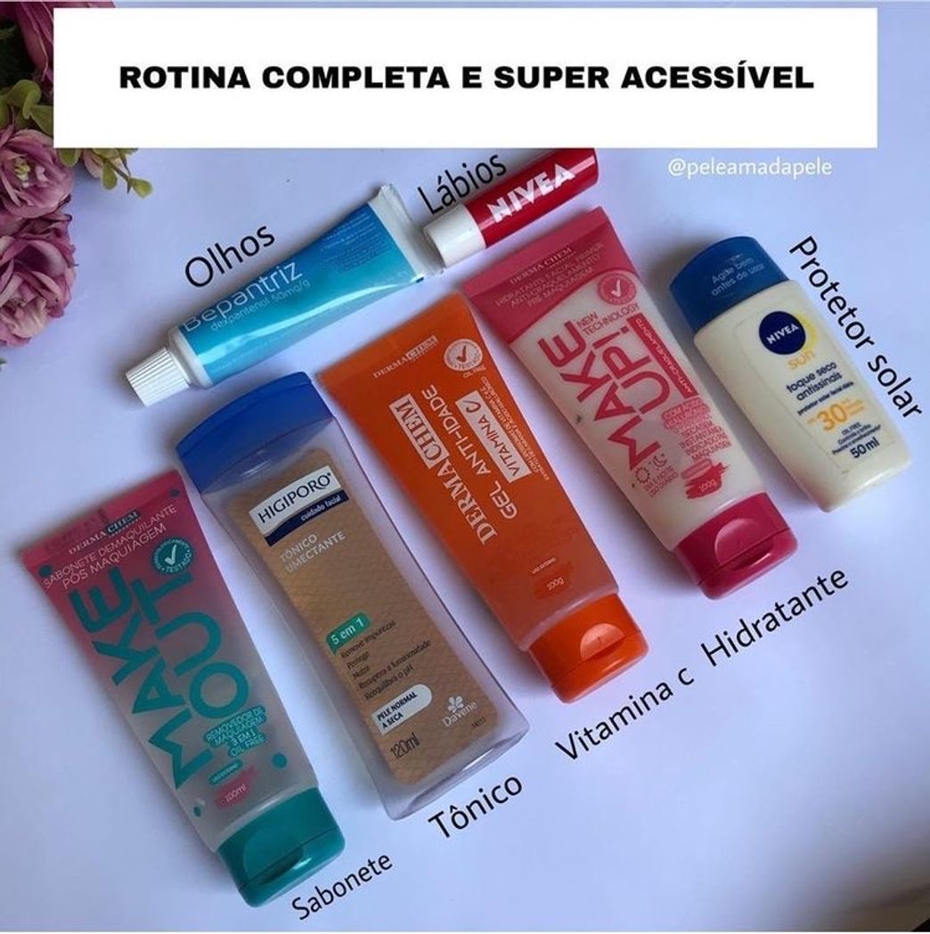 Fashion Skin care acessível 🤎