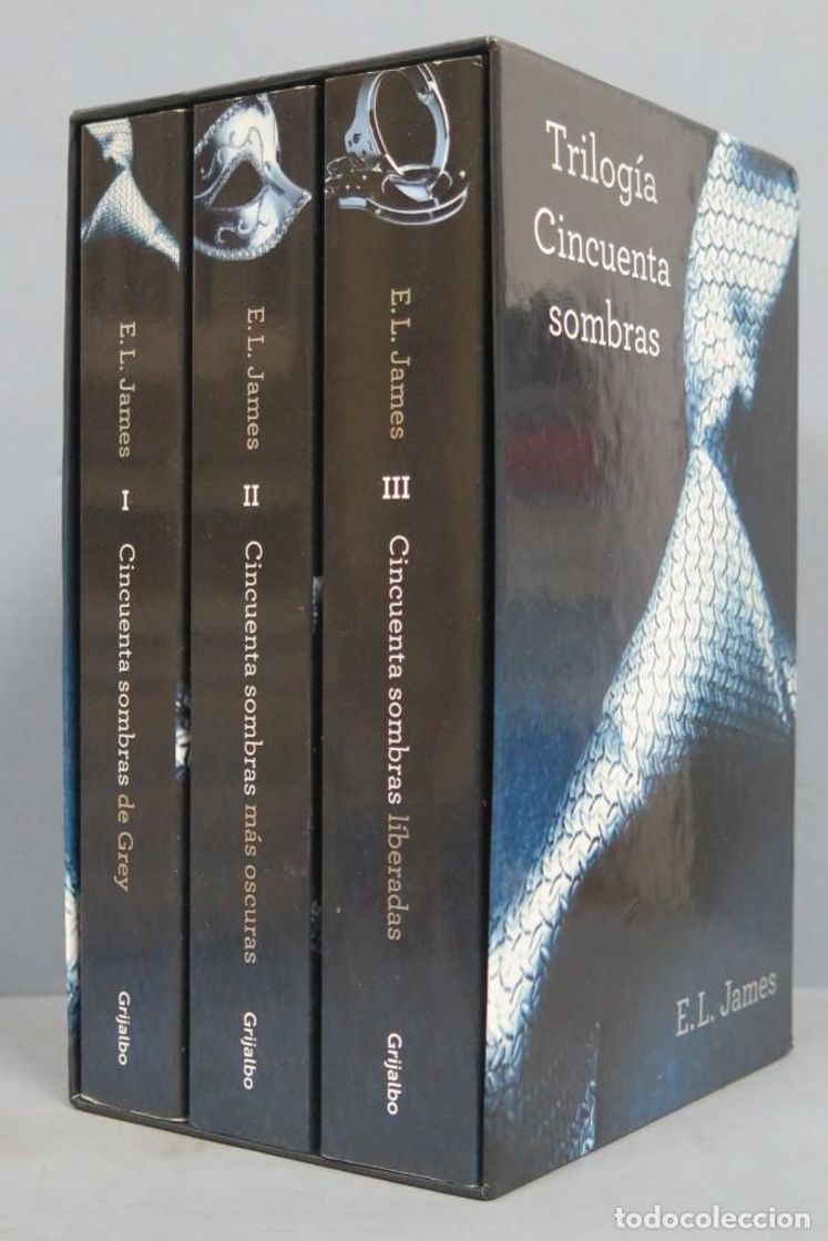 Libro Trilogía Cincuenta sombras