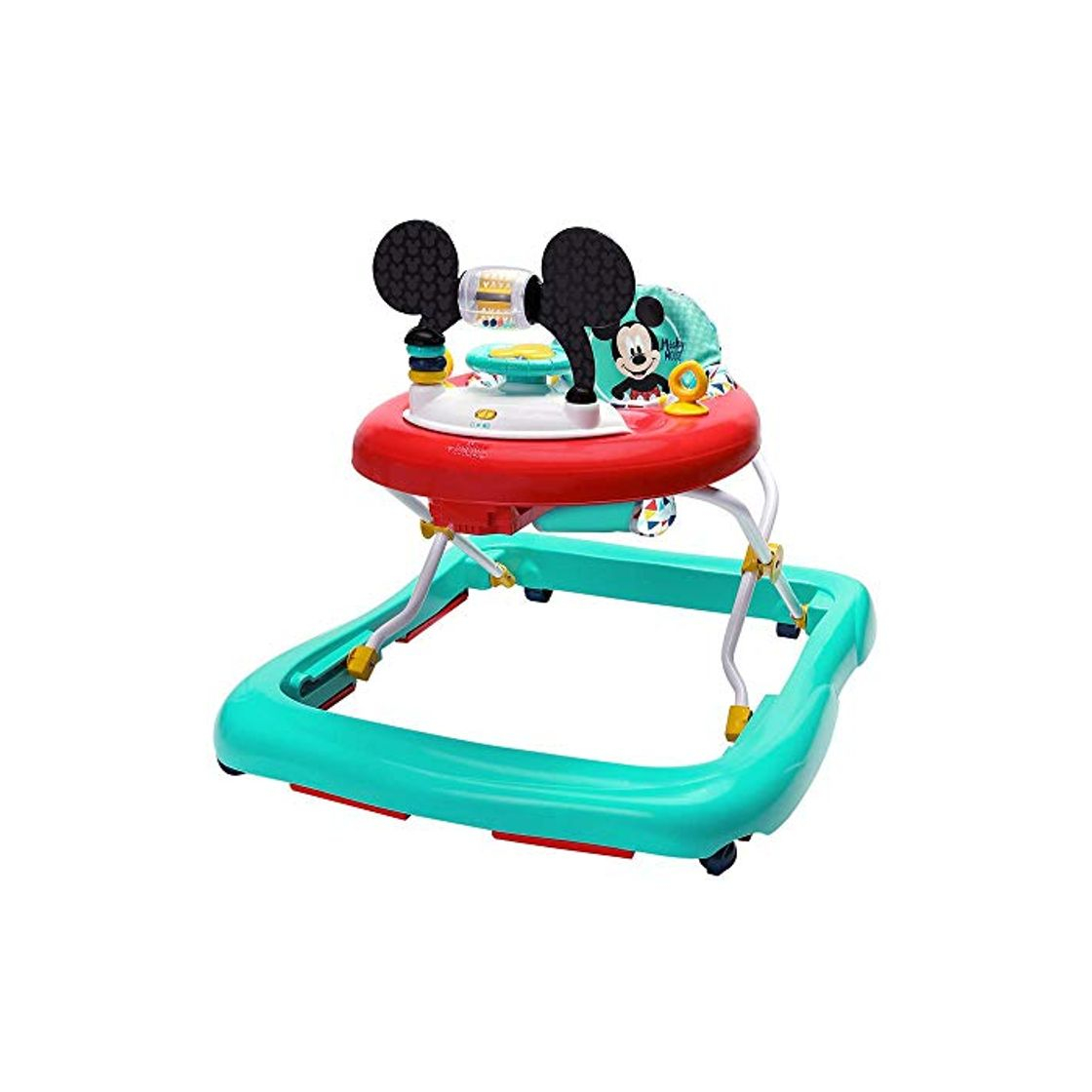 Product Bright Starts, Disney Baby Andador y Centro de actividades Mickey Happy Triangles,