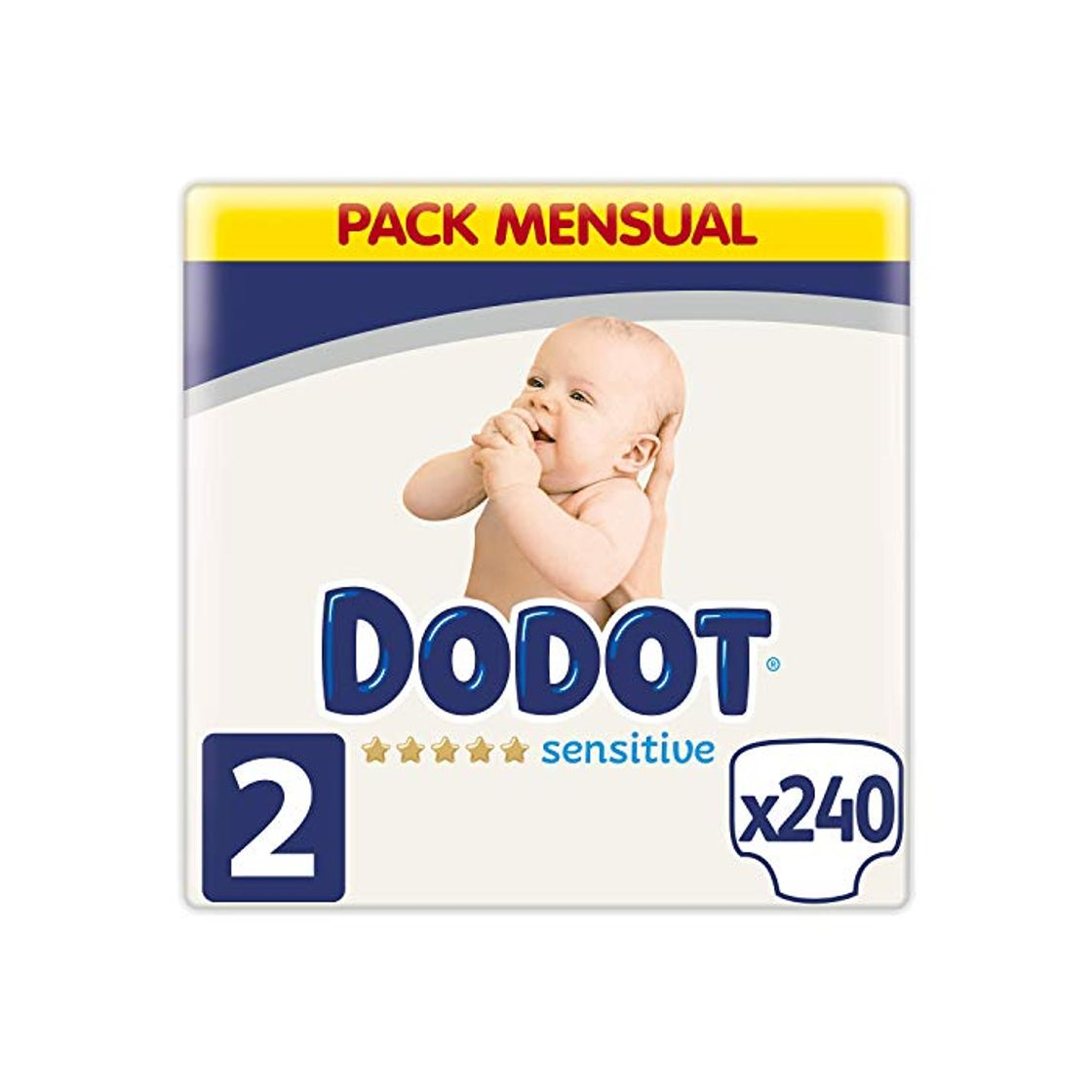 Producto Dodot Sensitive Pañales Talla 2