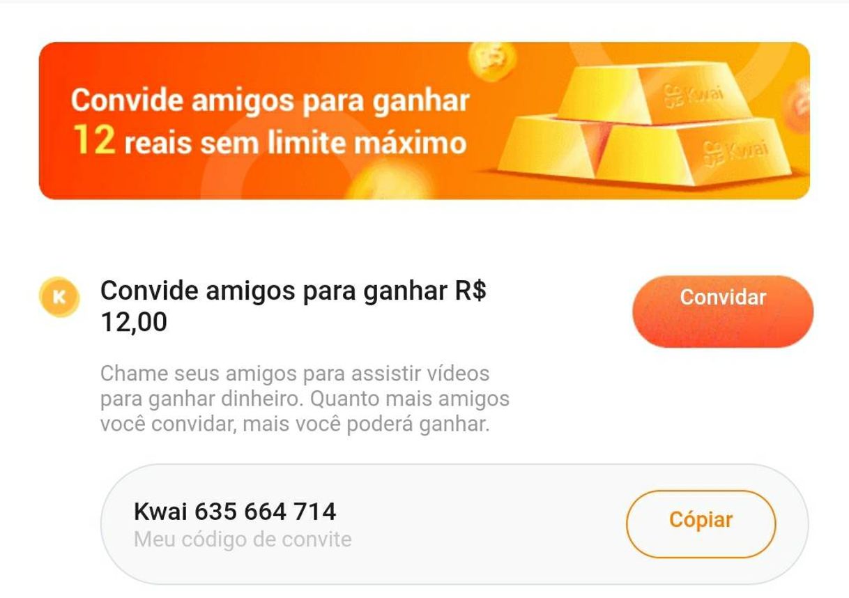 Social Vem ganhar R$12,00