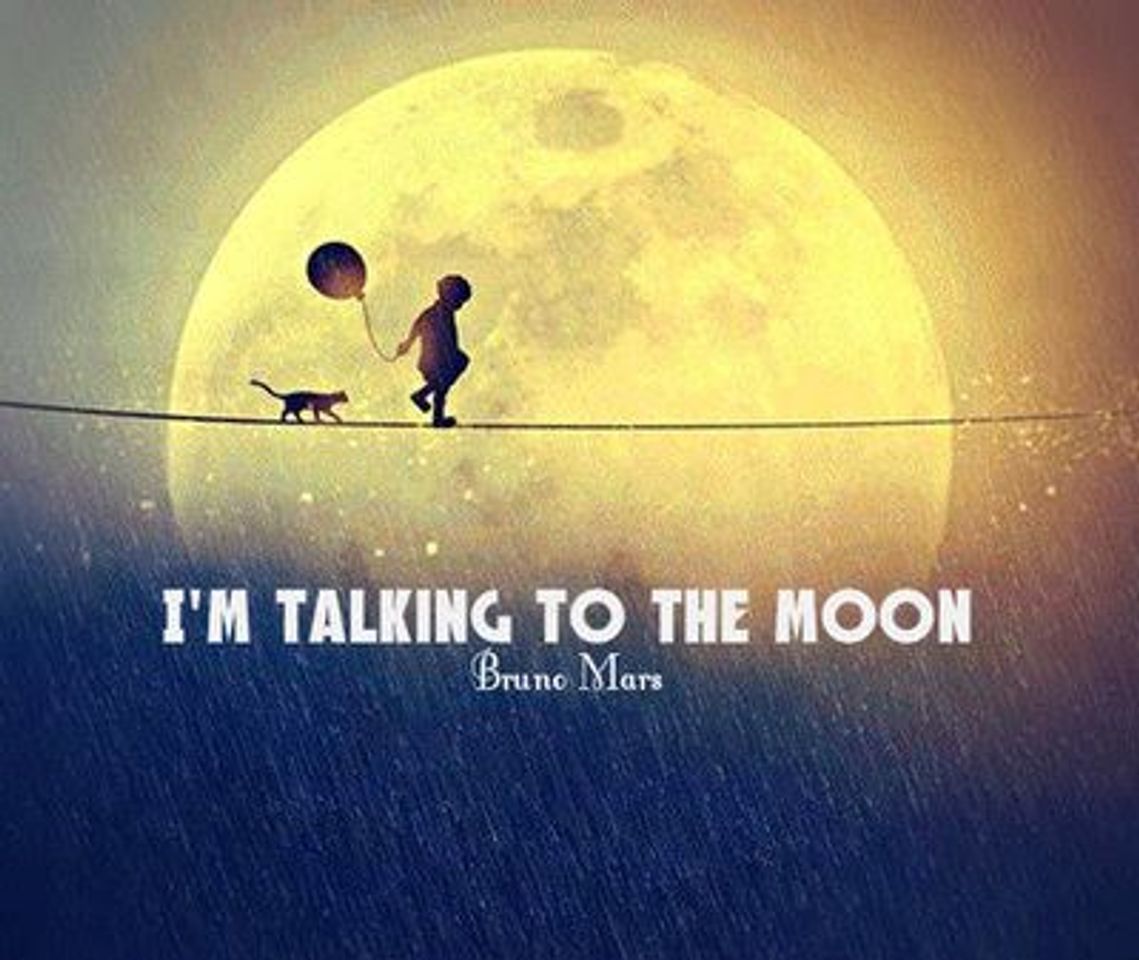 Canción Talking to the Moon