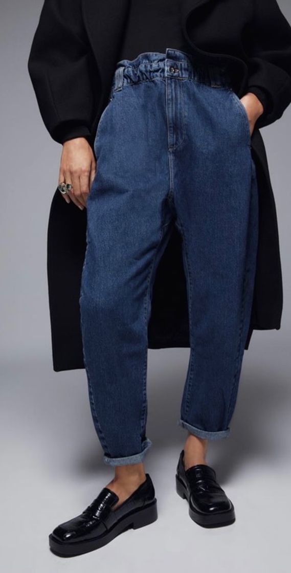 Moda Z1975 BAGGY PAPERBAG JEANS