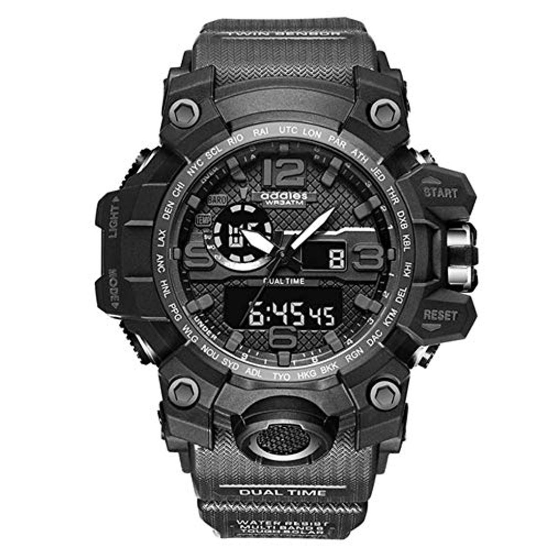 Fashion N/P Shock Men Sports Watches G Style Big Dial Digital Military Waterproof