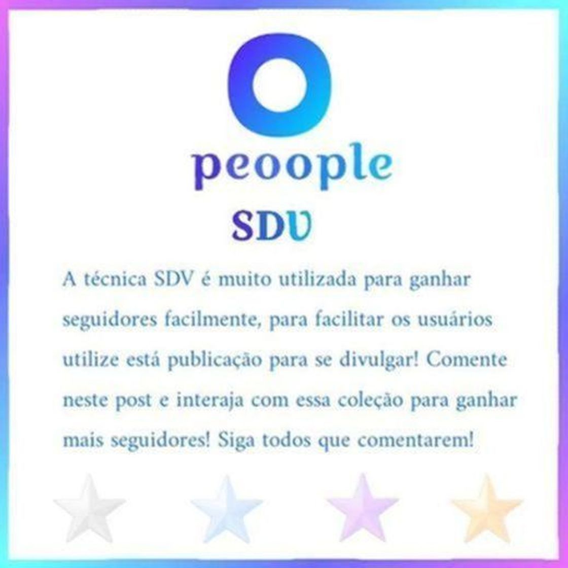 Social Sigo de volta (SDV)