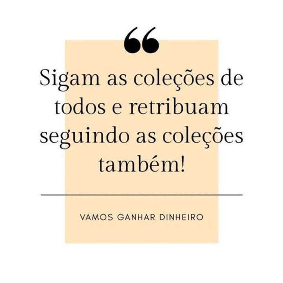 Social Sigam as coleções