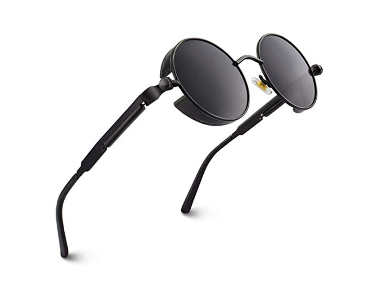 Producto RUICHUANGS Gafa de Sol Polarizada contra UV400 Punk Rock Sunglasses