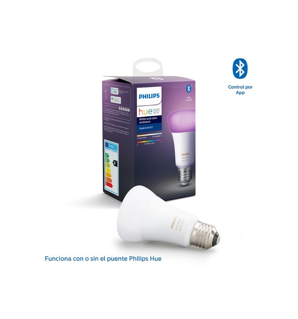 Producto Bombilla Philips Hue White&Color 9W E27