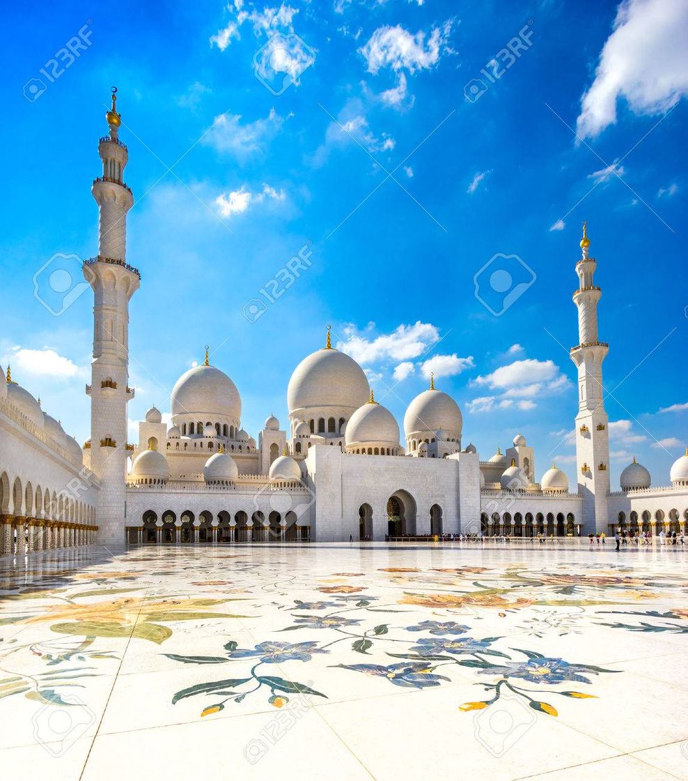 Lugar Abu Dhabi mosque