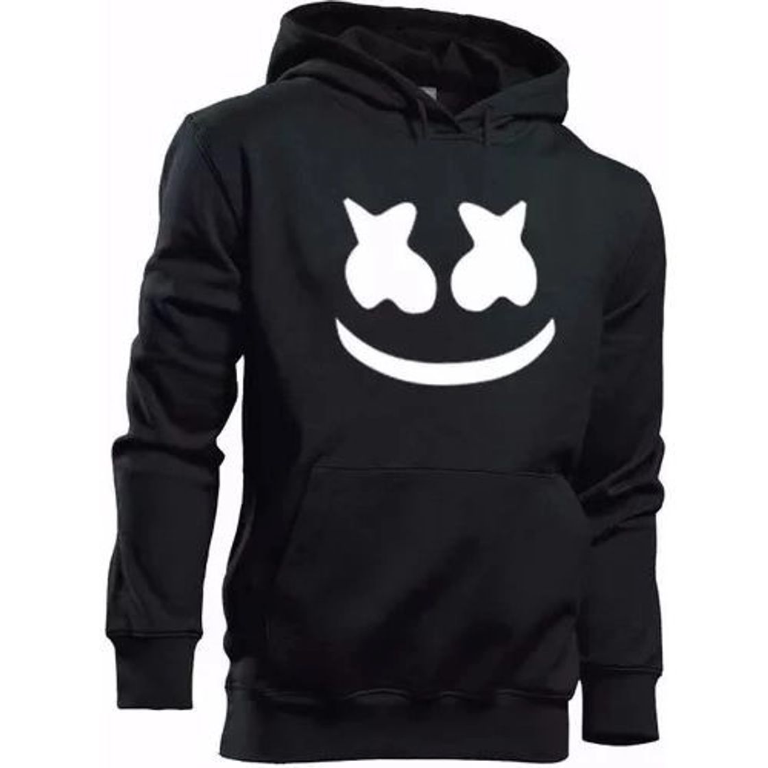 Moda Moletom unissex estampado Dj Marshmello