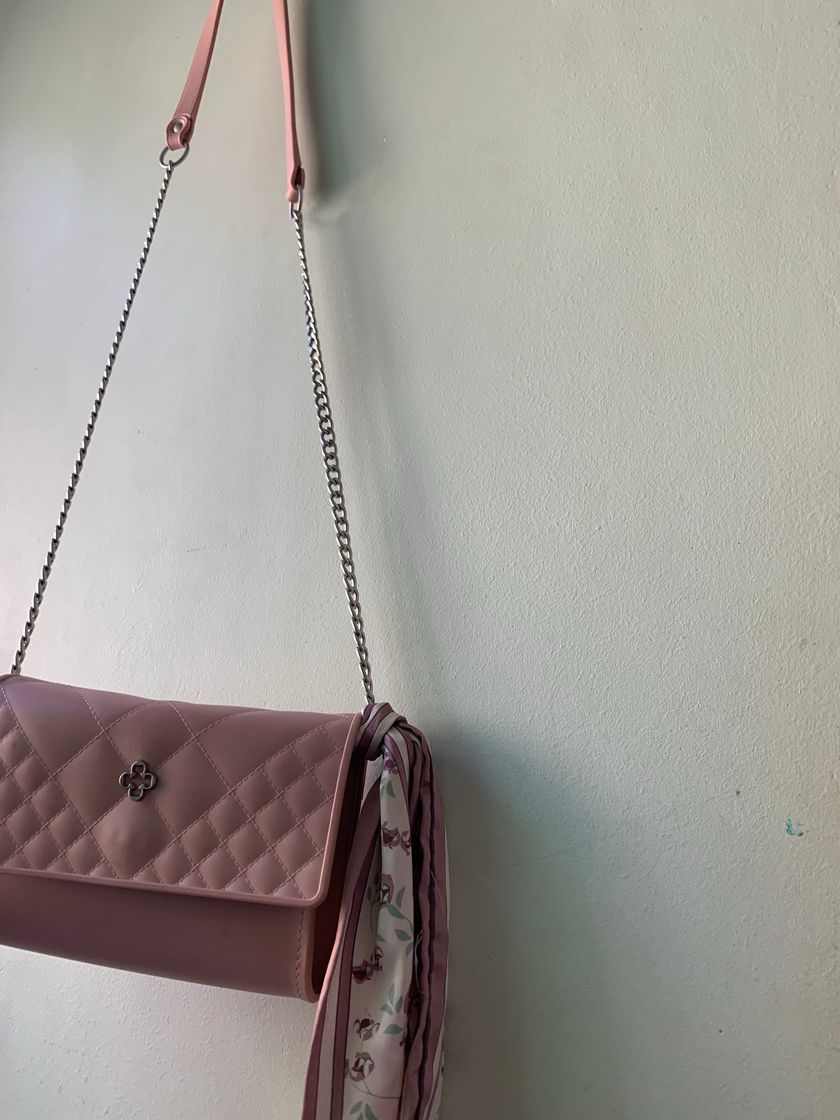 Moda Pastel pink shoulder purse