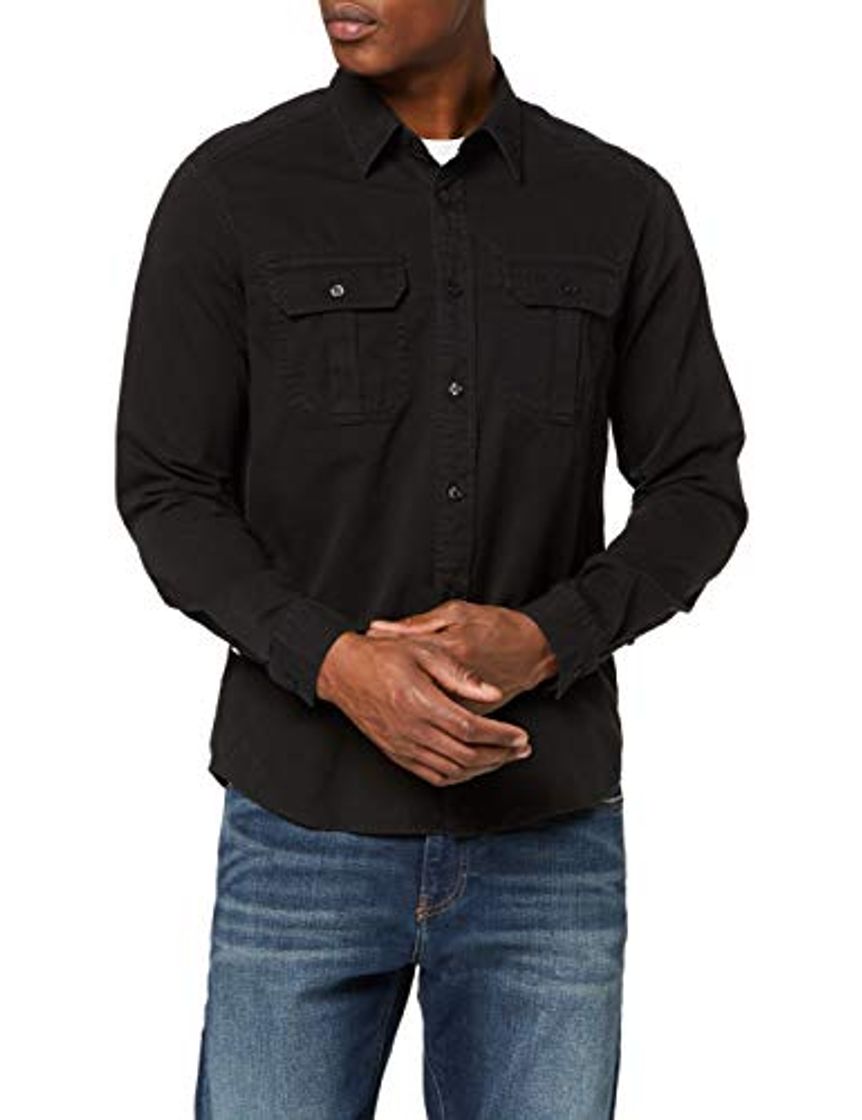 Calvin Klein Gmd Twill Utility Reg Shirt Camisa con Botones