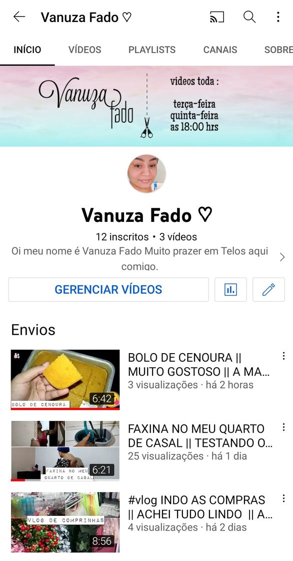 Fashion Canal do YouTube 📽️