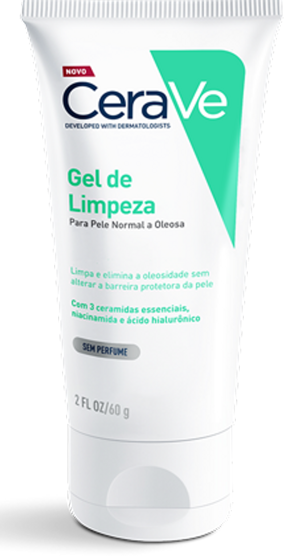 Moda Gel de Limpeza Cerave Peles Normais a Oleosas 