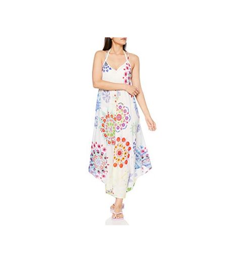 Desigual Vest_Manly Vestido, Blanco