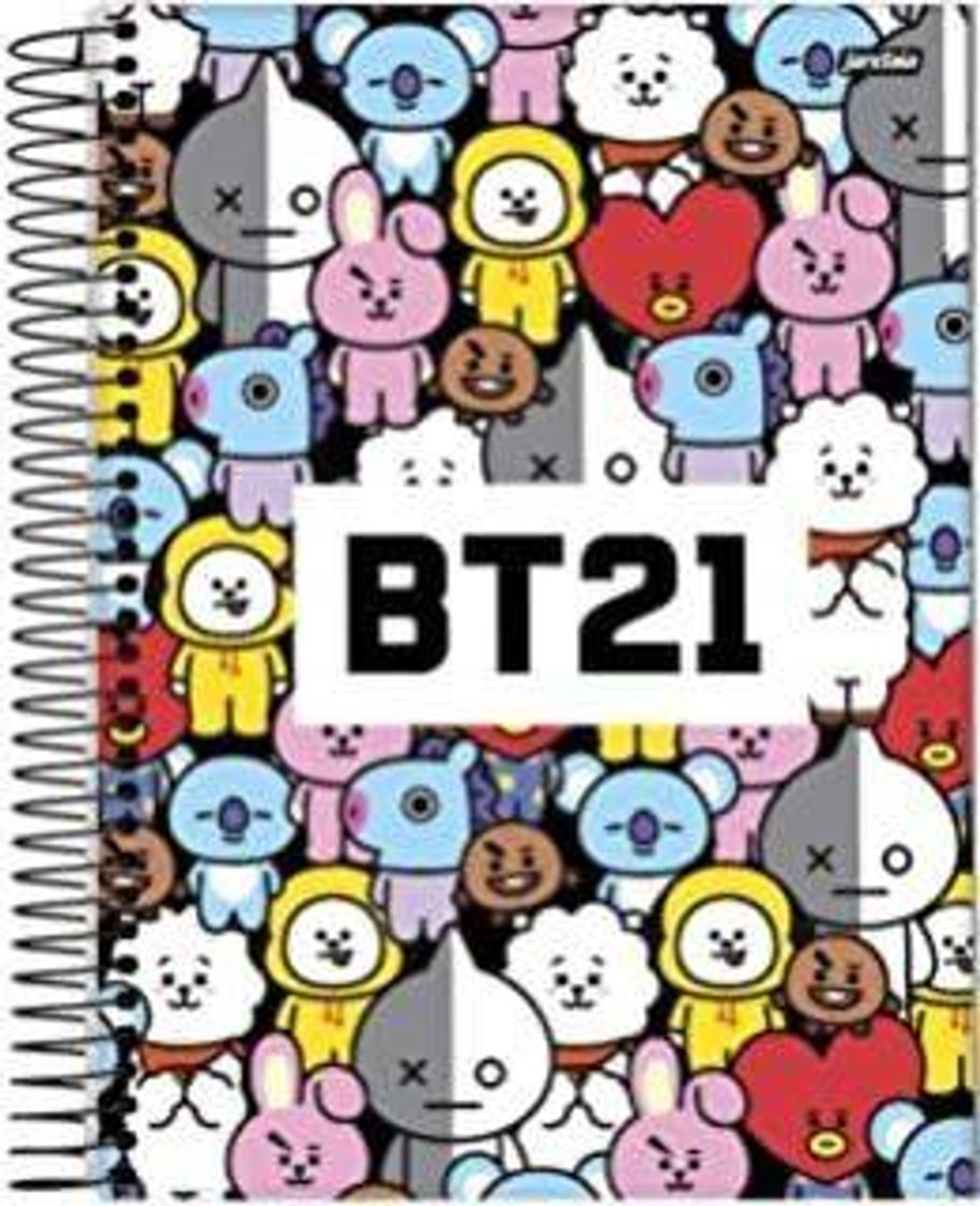 Moda Caderno BT21