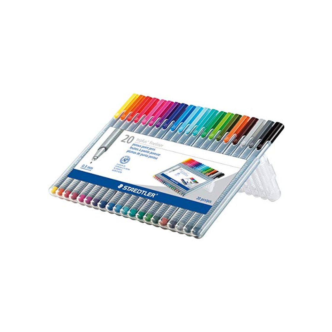 Producto Staedtler Triplus Fineliner 334 SB20T – Rotuladores de colores de 0.3 mm