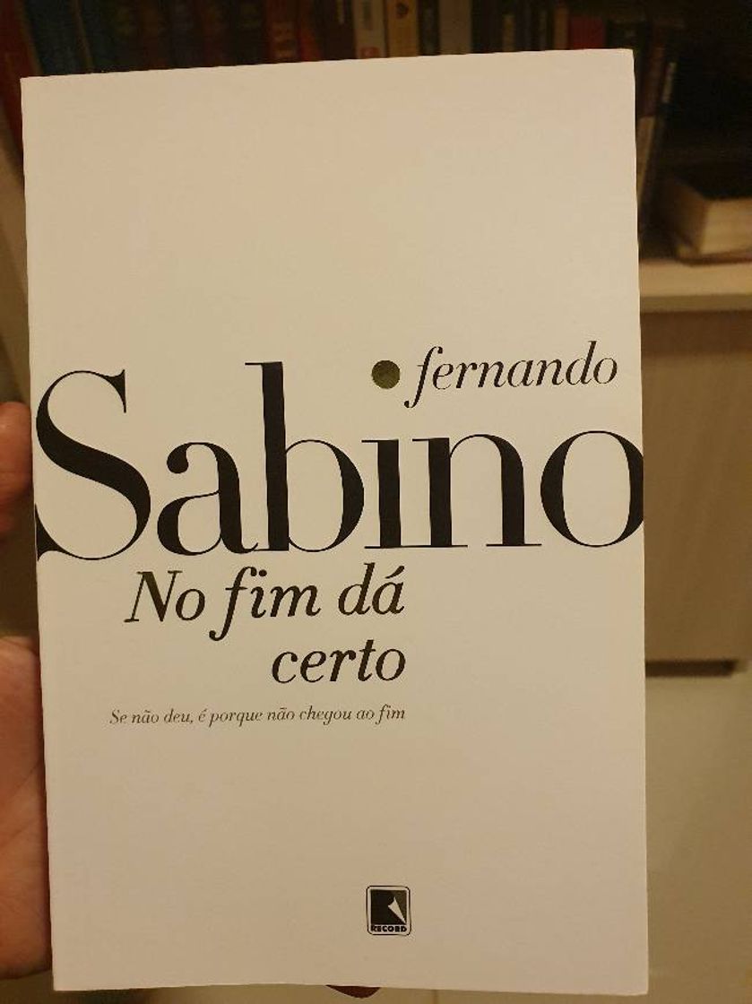 Libro No fim dá certo, Fernando Sabino 