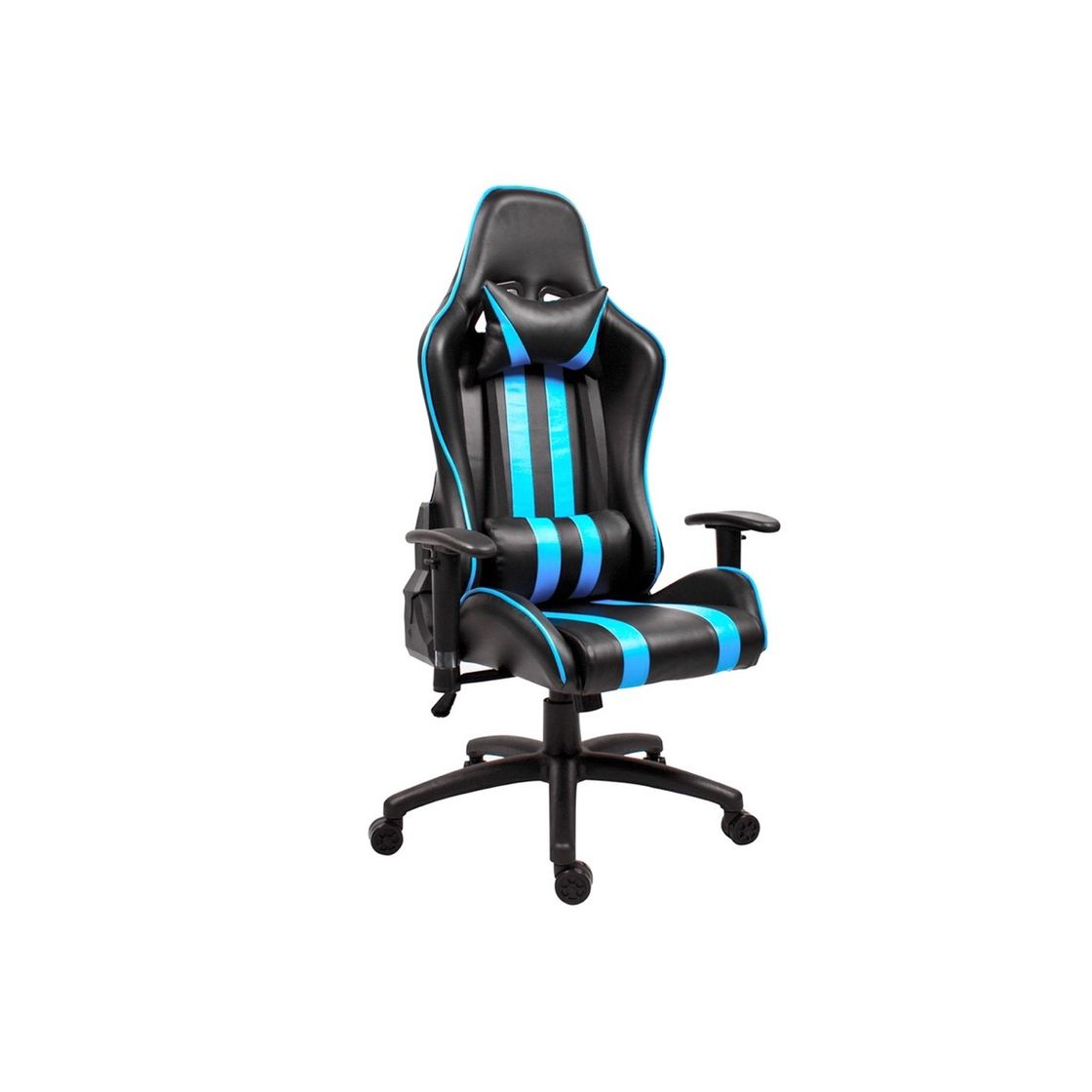 Productos Cadeira Gamer Bank Giratória e Reclinável Azul e Preta