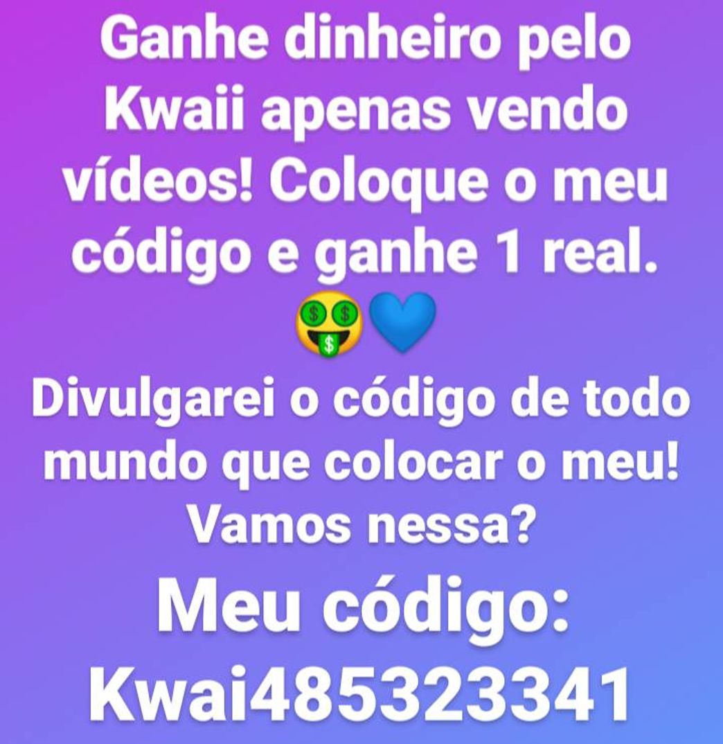 Moda Vamos ganhar dinheiro no Kwai!