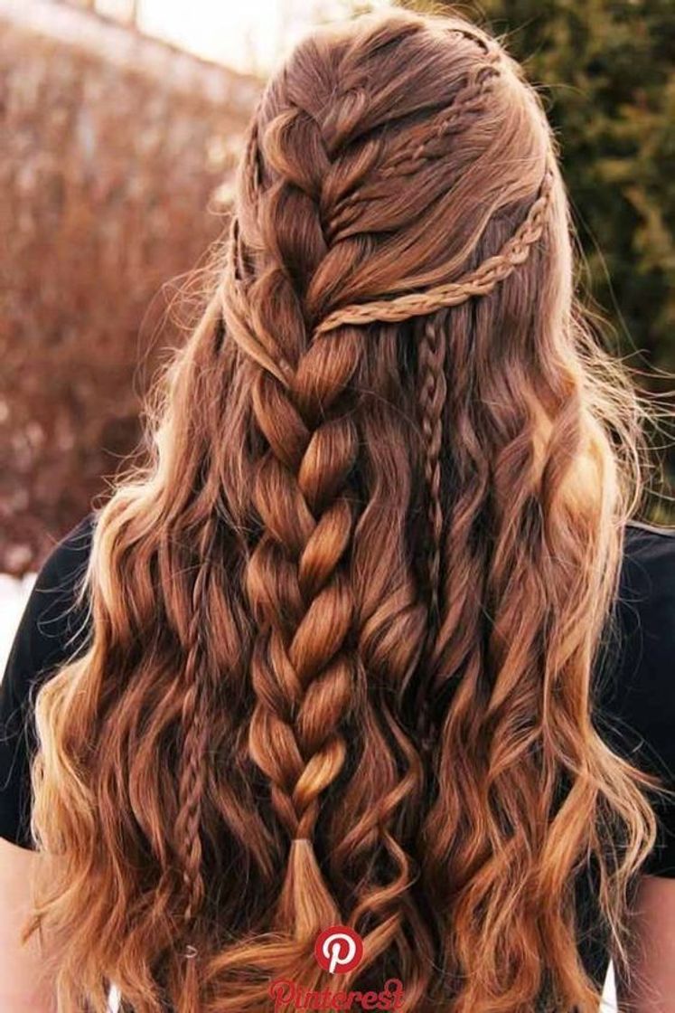 Moda Penteado de tranças