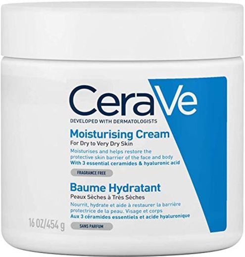 Crema hidratante de jabón CeraVe