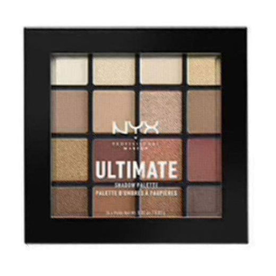 Beauty NYX Professional Makeup Paleta de sombra de ojos Ultimate Shadow Palette, Pigmentos