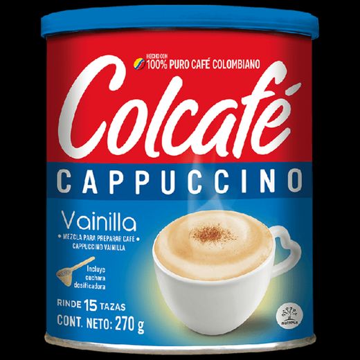 Colcafé cappuccino de vainilla